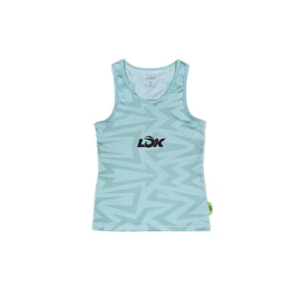 Lok Woman Ethnic Tank Green T-shirt