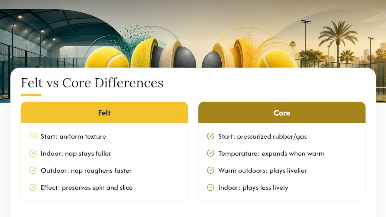 Felt Texture and Core Differences Players Actually Notice — overview diagram