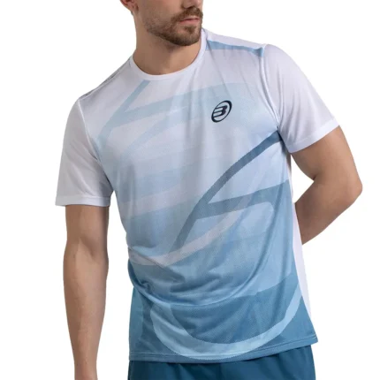 Bullpadel Cayon White Technical Padel T-Shirt (2026 Collection)